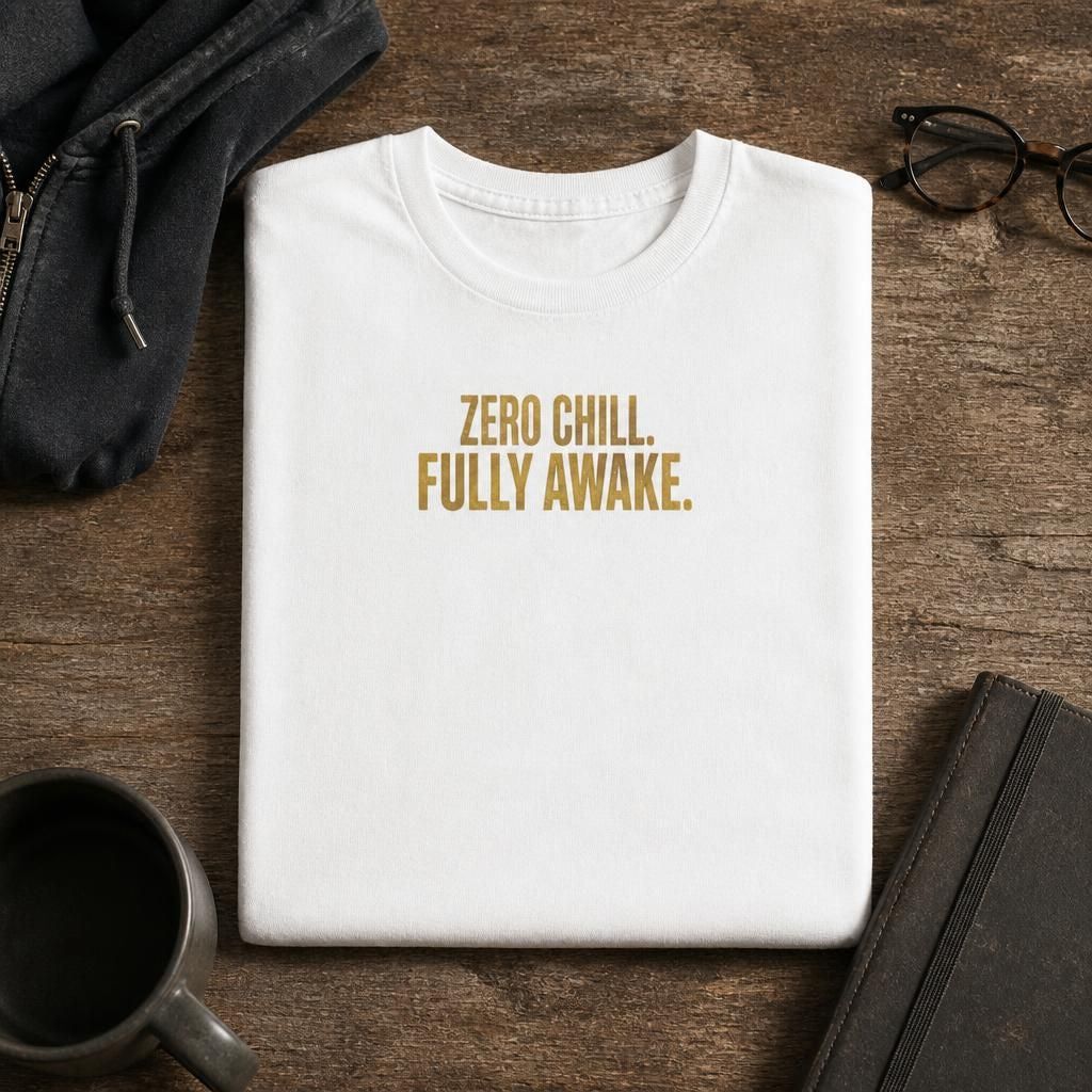 Zero Chill, Fully Awake T-Shirt